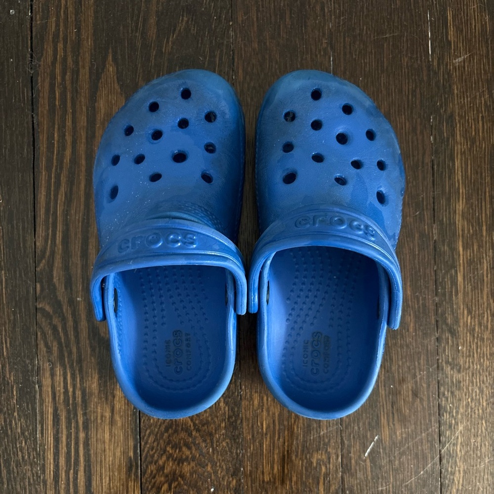 Child’s Crocs - Size C9 - Cobalt Blue